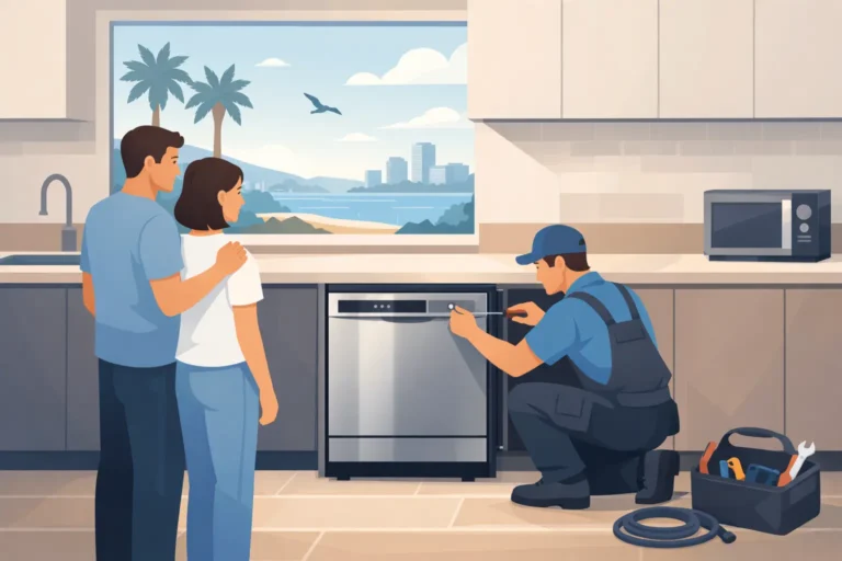 Long Beach Dishwasher Installation Done Right