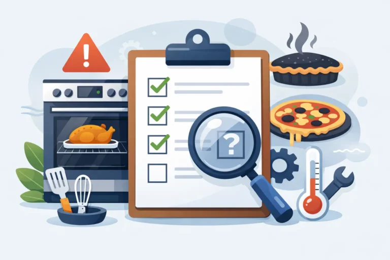 Oven Problem Checklist for Common Cooking Issues