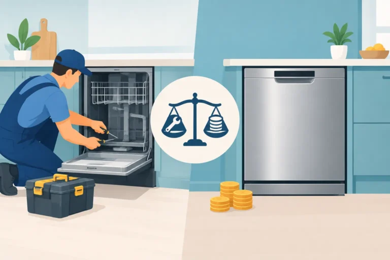 Repair Versus Replace a Dishwasher: Which Pays?
