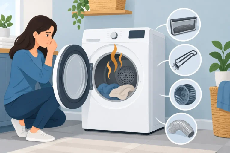 What Causes Dryer Burning Smells? What to Do