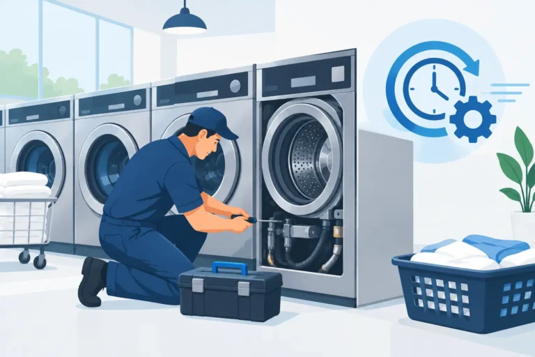 Laundromat Washer Recovery That Limits Downtime